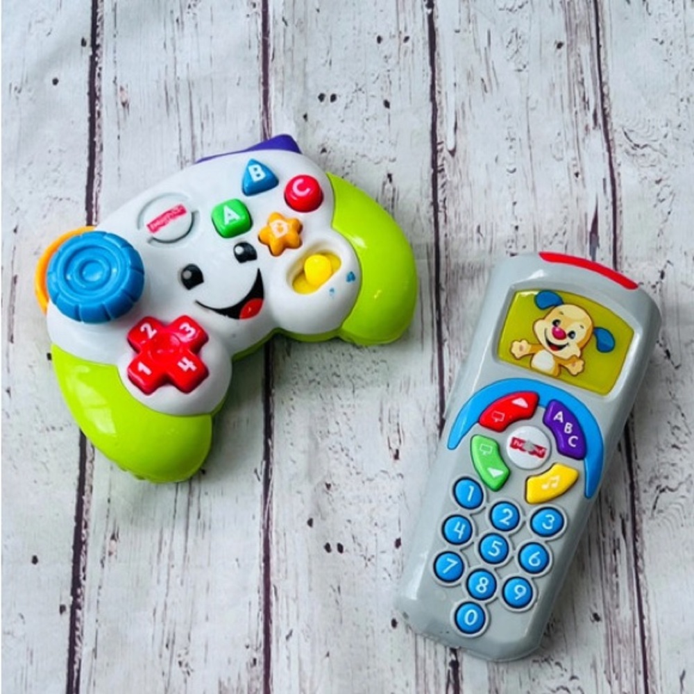 Children's digital training game controller toy